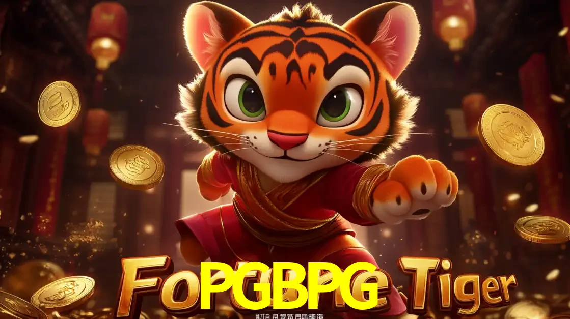 O carismático mascote do jogo de slot Fortune Tiger, um tigre fofo em pose de artes marciais, pronto para trazer sorte e multiplicadores de ganhos no cassino online PGBPG.